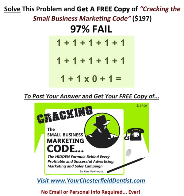 Visit Ken Newhouse & Co for your FREE Copy of 'Cracking the Small Business Marketing Code'